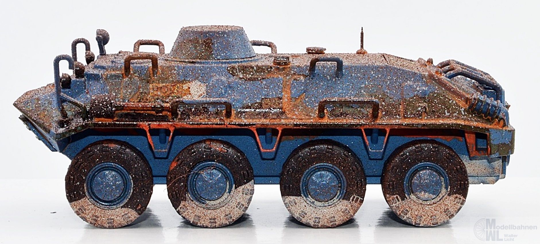 NPE NA88967 - Schützenpanzer SPW 60 PB Polen POLICIA blau gealtert 1:87