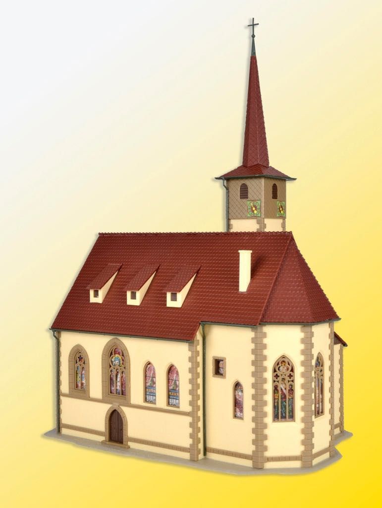 Vollmer 43769 - Dorfkirche Ditzingen H0 1:87