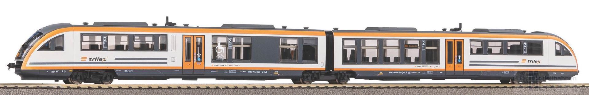 Piko 52921 - Dieseltriebwagen Desiro Trilex Ep.VI H0/GL