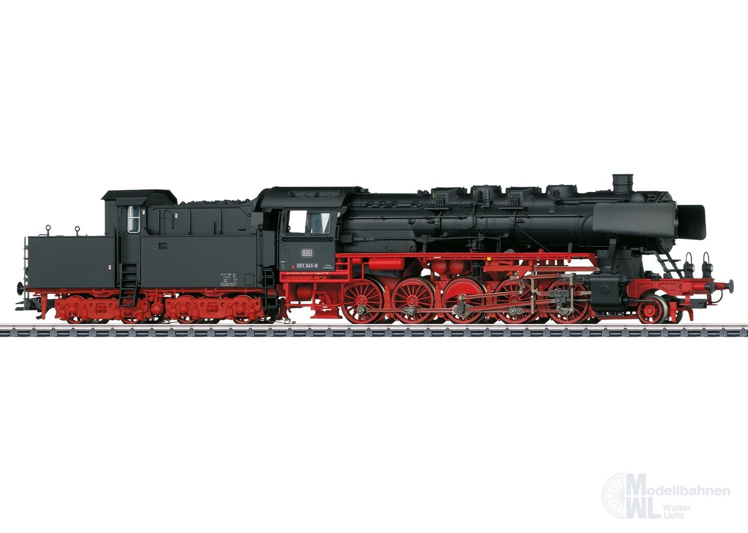 Märklin 37814 - Dampflok BR 051 DB Ep.IV Kabinentender H0/WS Sound