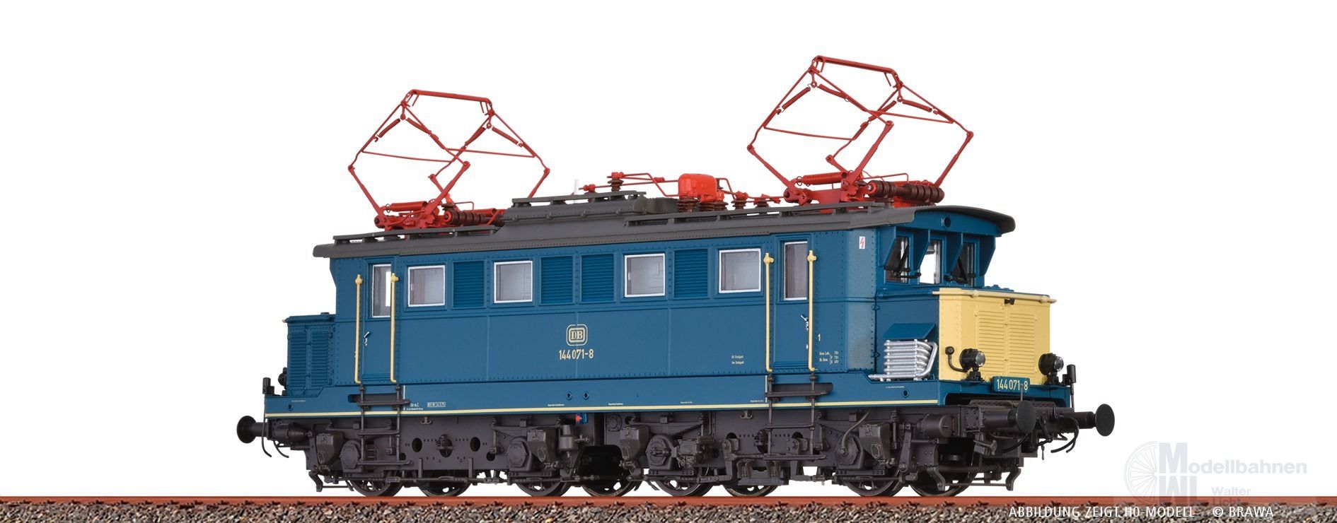 Brawa 63114 - E-Lok BR 144 DB Ep.IV N 1:160 Basic+