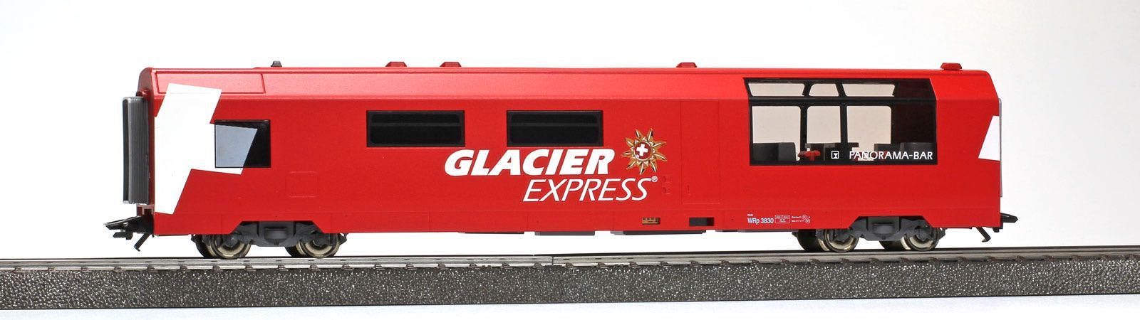 Bemo 3589132 - Servicewagen RhB WRp 3832 Glacier-Express H0/WS