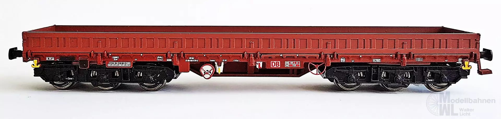 NPE NW22952 - Schwerlastwagen DB Ep.V/VI Samms-u 454 braun H0/GL