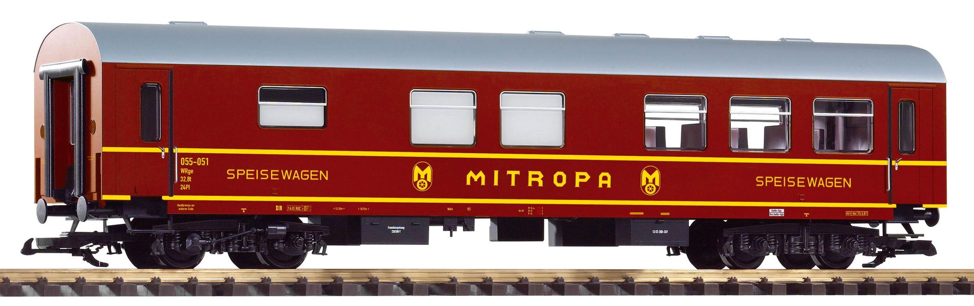 Piko 37657 - Reko-Speisewagen DR Ep.III Mitropa Spur G 1:22,5