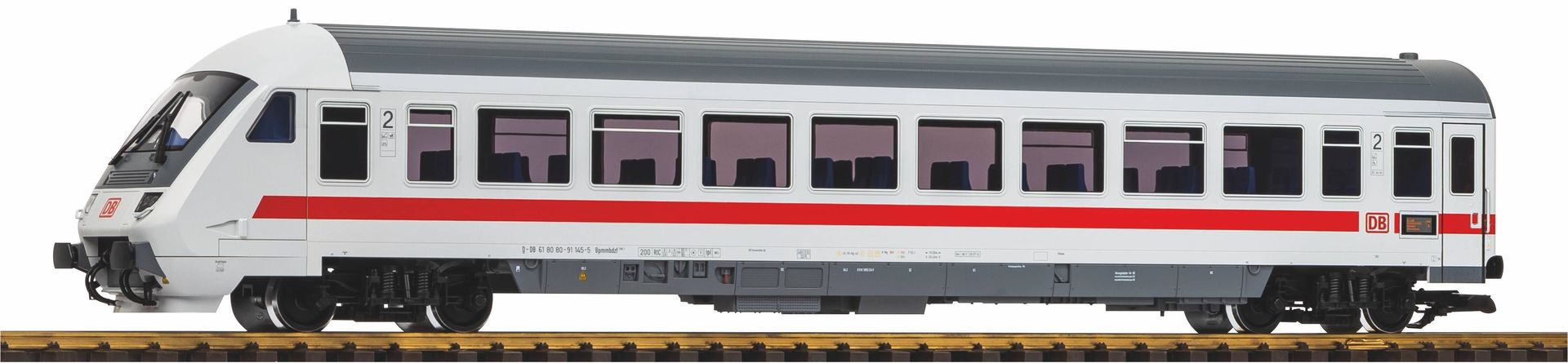 Piko 37676 - Steuerwagen DB Ep.VI IC 2.Kl. SPUR G 1:22,5