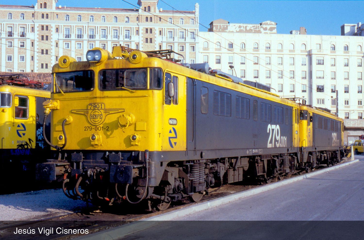 Electrotren 2006S - E-Lok Reihe 279 RENFE Ep.IV TAXI-Lackierung H0/GL Sound