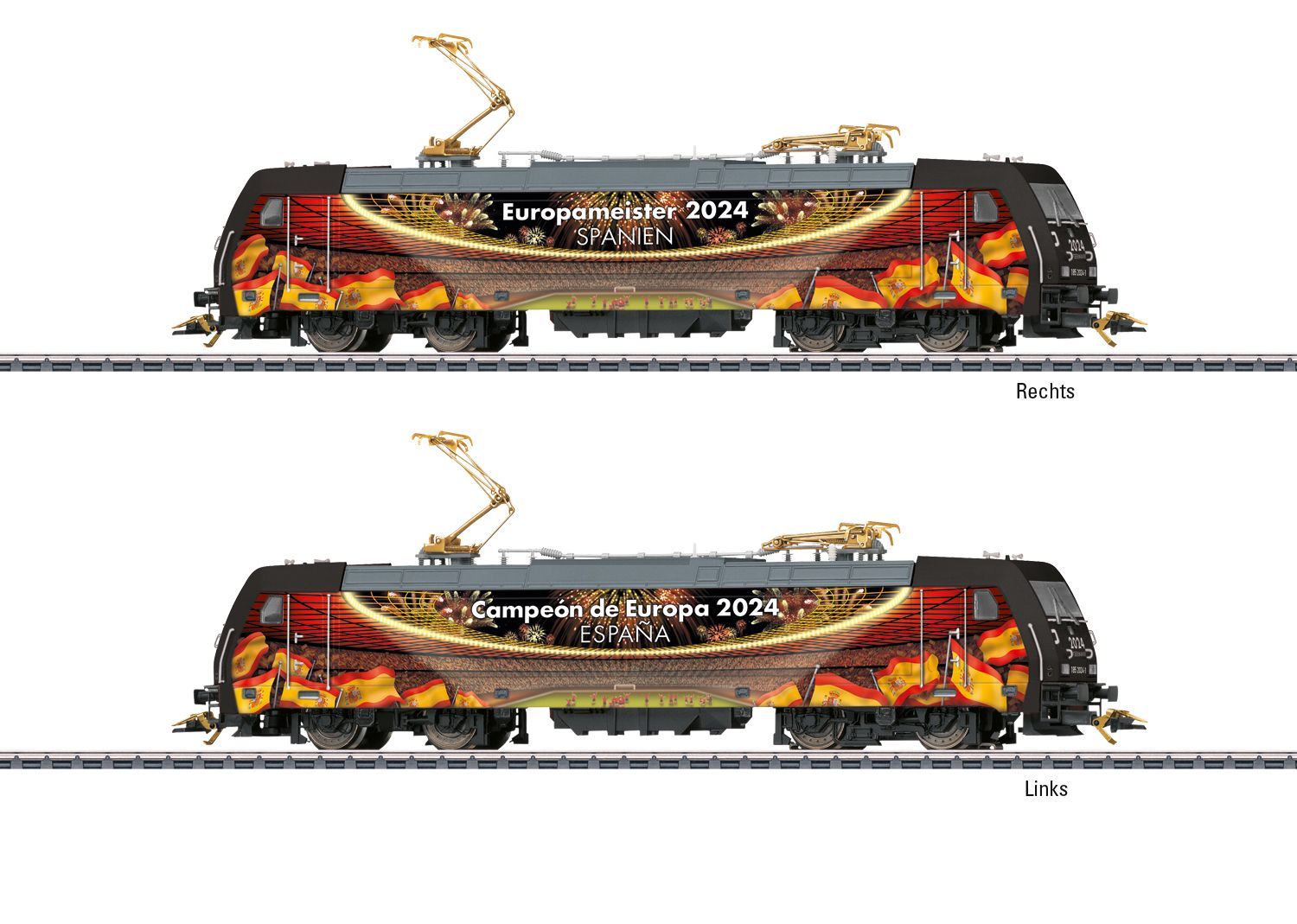 Märklin 36649 - E-Lok BR 185.2 Spanien 2024 H0/WS Sound