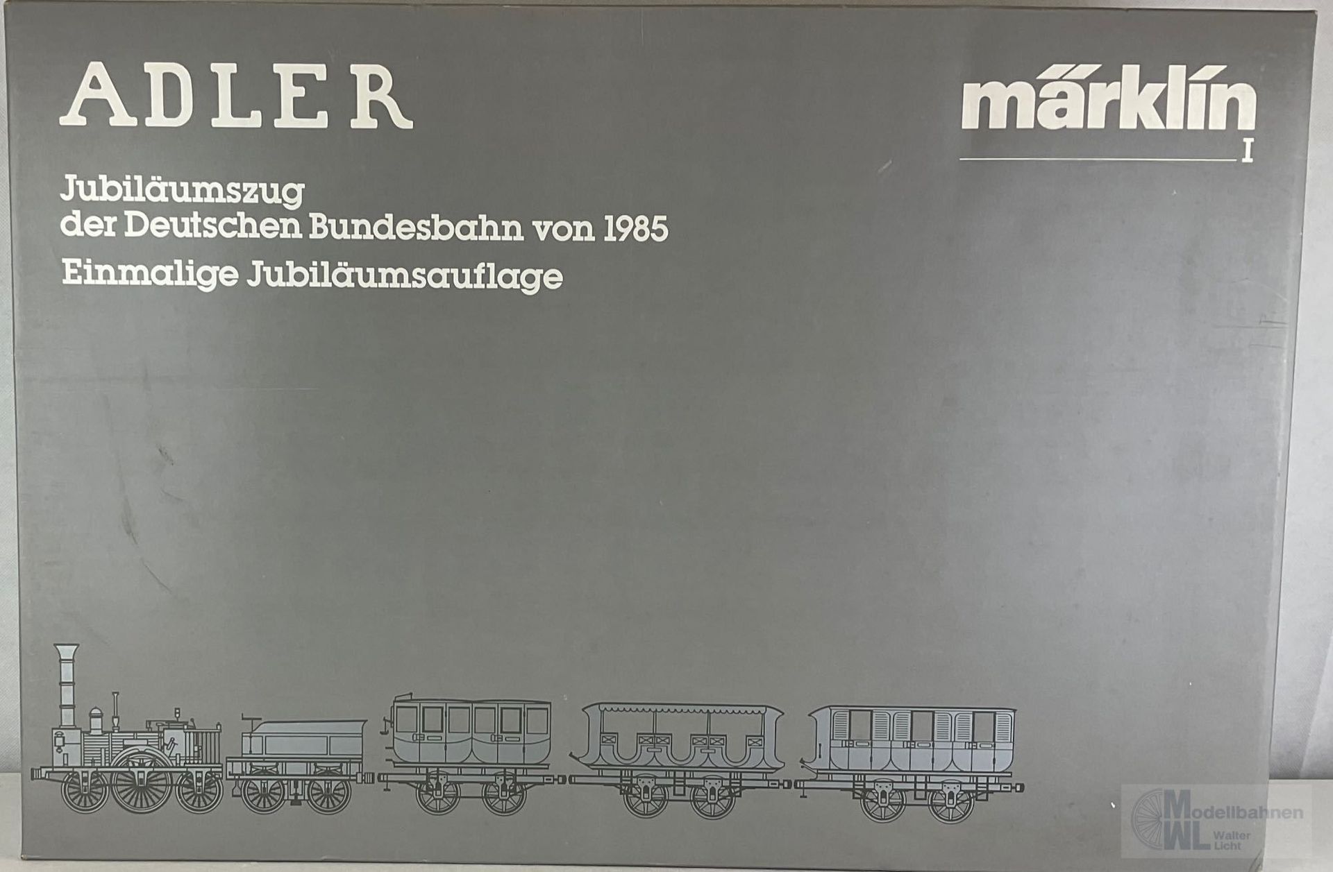 GEBRAUCHTWARE 5751 - MÄRKLIN - Zugset Adler + Wagen Spur 1