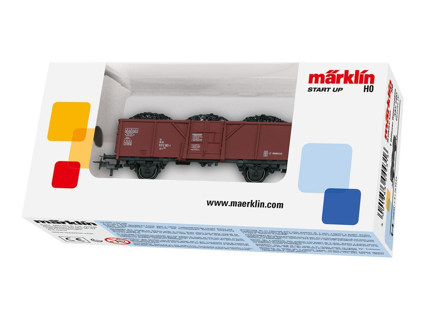 Märklin 4431 - Güterwagen offen DB Ep.IV beladen H0/WS