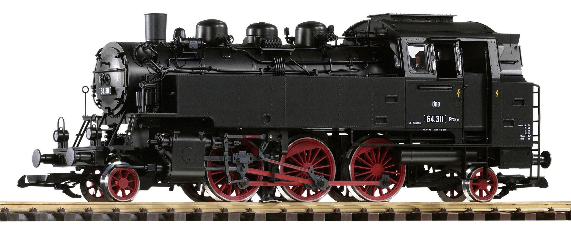 Piko 37212 - Dampflok BR 64 ÖBB Ep.III mit Dampffunktion SPUR G 1:22,5