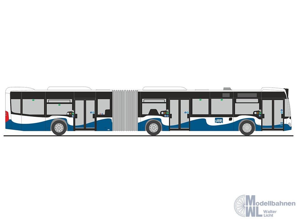 Rietze 69598 - Mercedes-Benz Citaro G ´12 Usedomer Bäderbahn H0 1:87