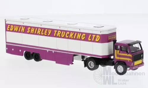 Brekina 85682 - Volvo F89 Edwin Shirley Trucking LTD. (UK) H0 1:87