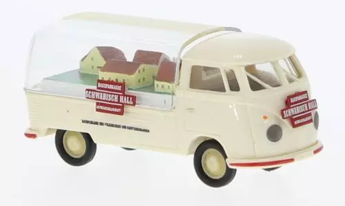 Brekina 32457 - VW T1b Präsentationsfahrzeug Schwäbisch Hall H0 1:87