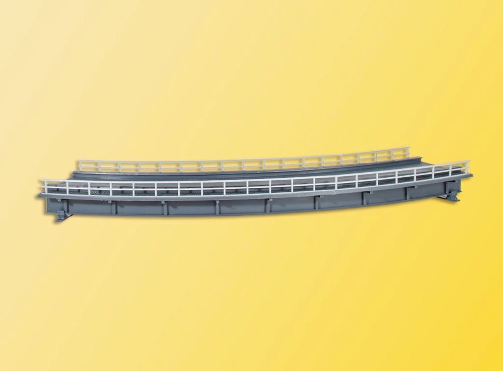 Kibri 39706 - Stahlträgerbrücke gebogen eingleisig H0 1:87