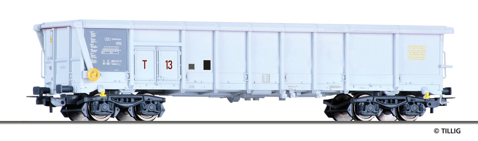 Tillig 77034 - Rolldachwagen SNCF Ep.V Tamns H0/GL