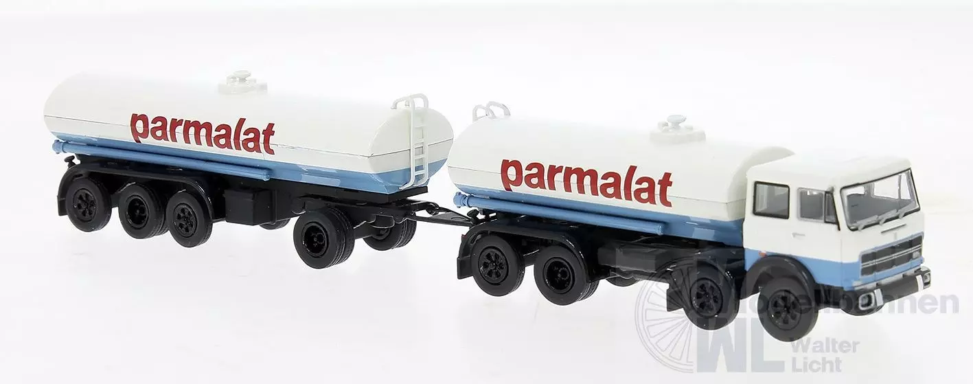 Brekina 58551 - Fiat 691 Tanklastzug Parmalat H0 1:87