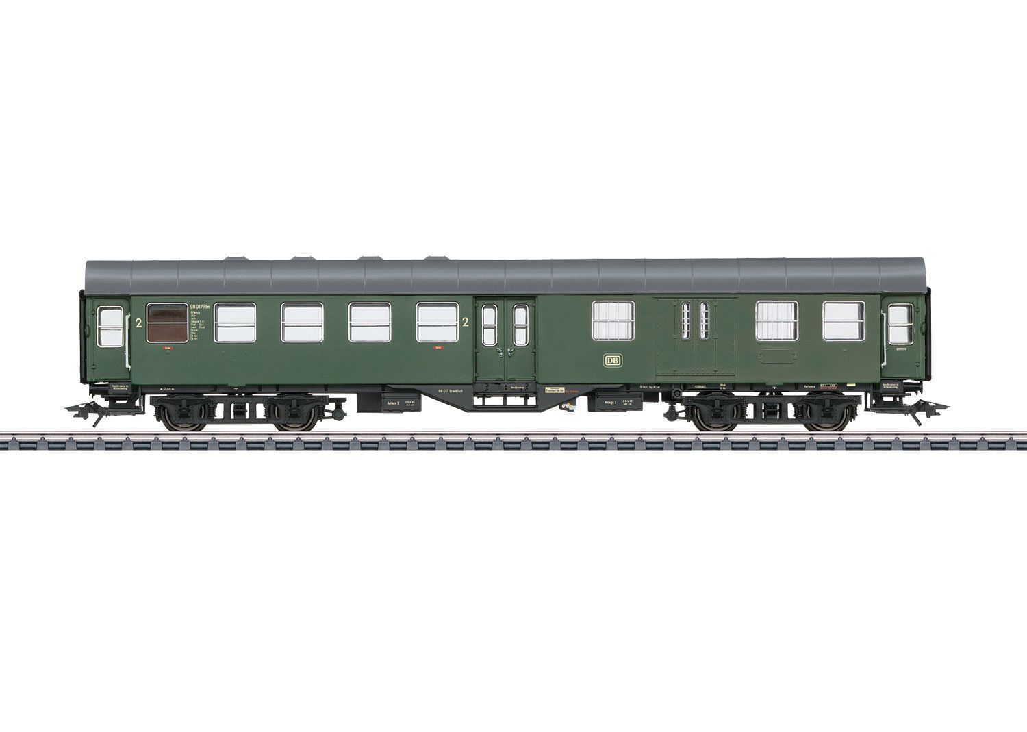 Märklin 41330 - Umbauwagen DB Ep.III 2.Kl./Gepäck H0/WS