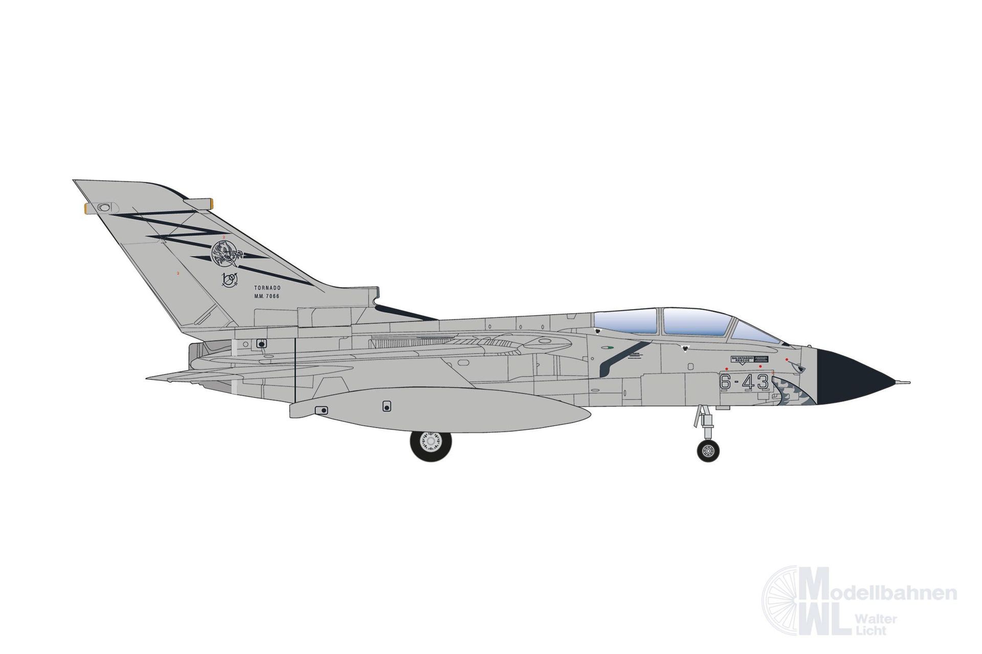 Herpa 573078 - Tornado Italian AF 155 Gruppo 1:200