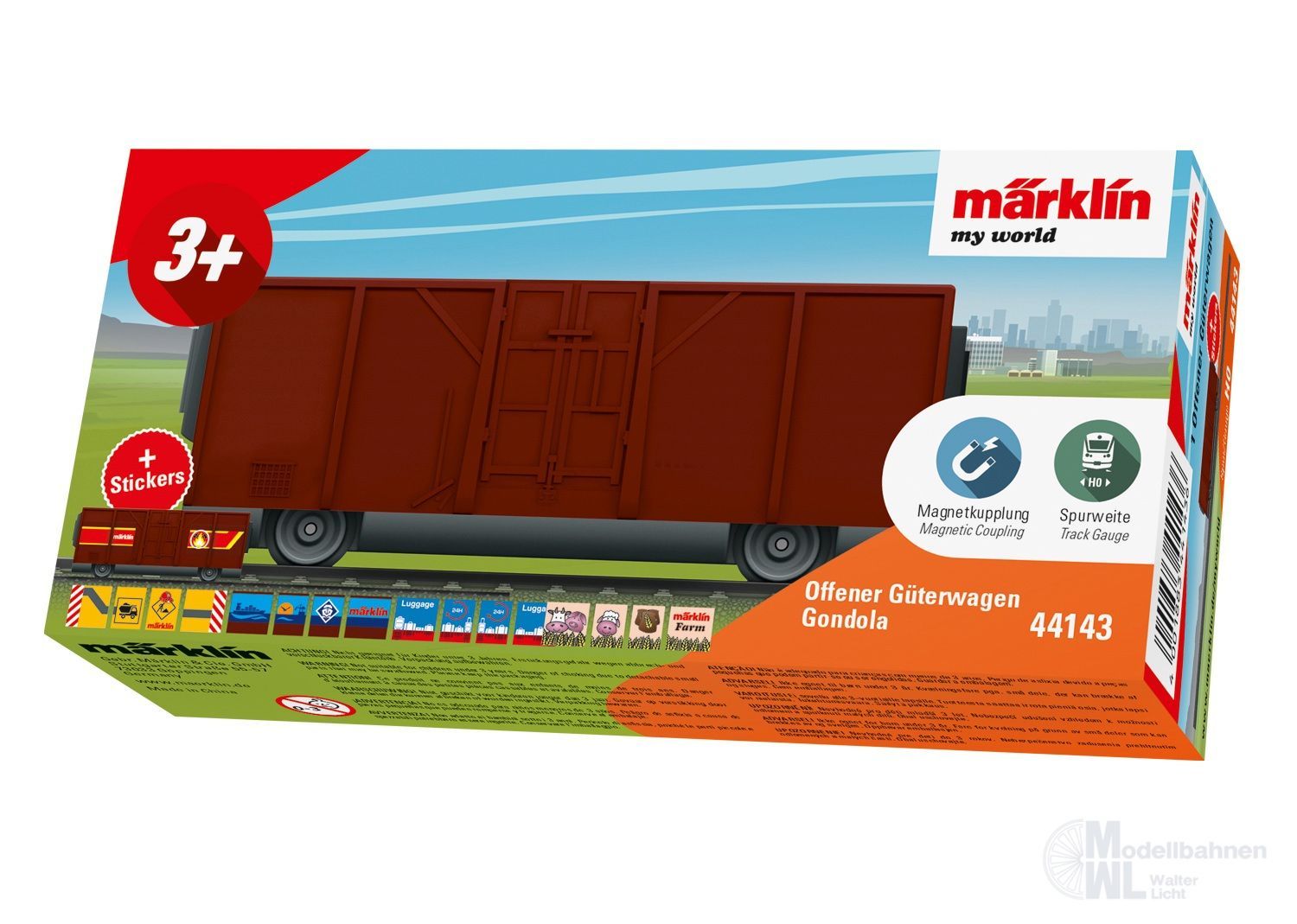 Märklin 44143 - Güterwagen offen H0/MyWorld