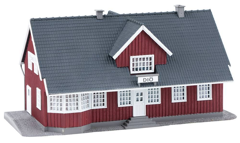 Faller 110160 - Schwedischer Bahnhof H0 1:87