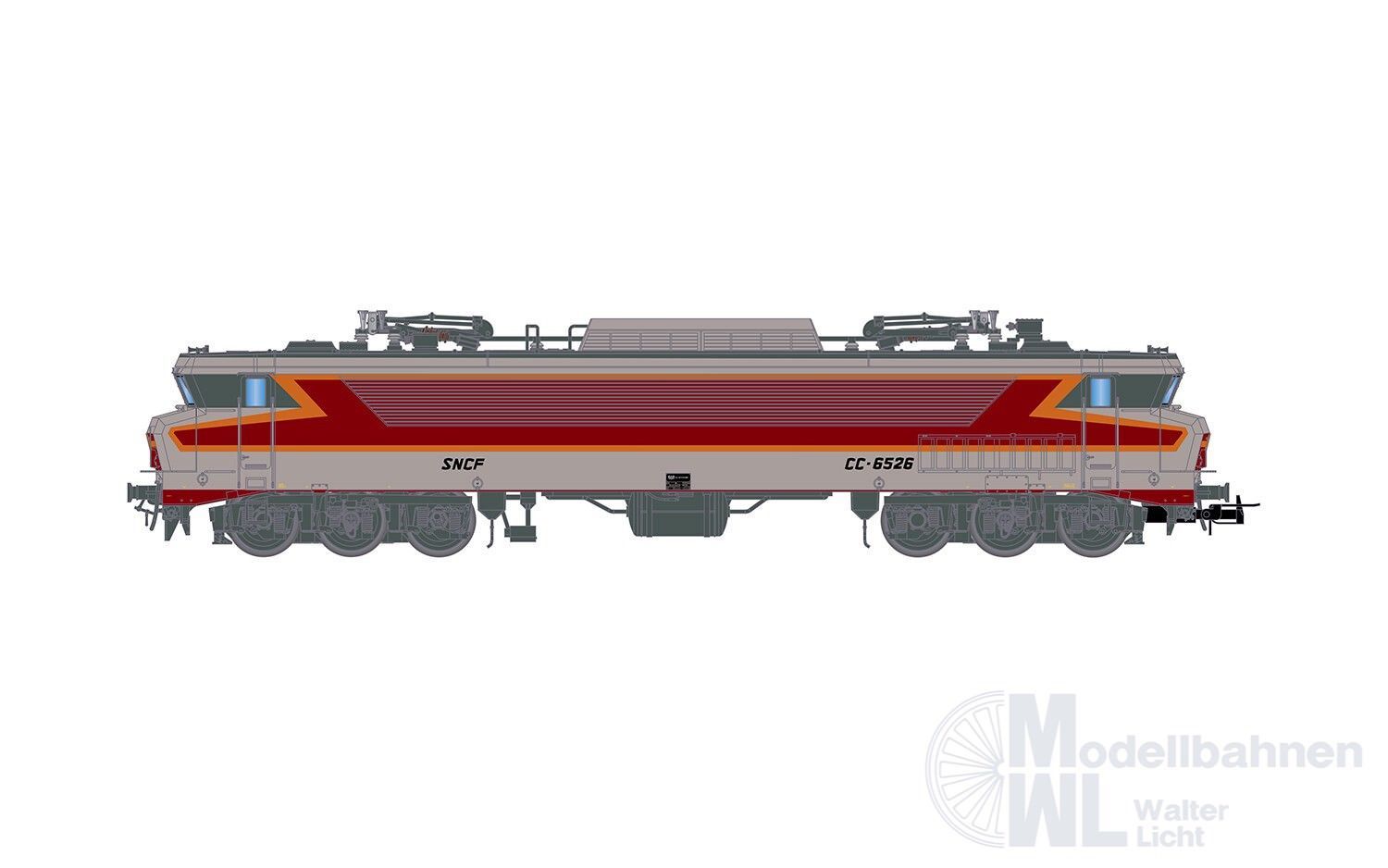 Jouef 2452S - E-Lok CC 6526 SNCF Ep.IV Le Capitole H0/GL Sound