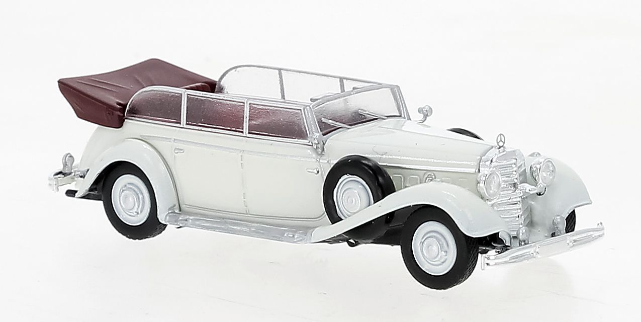 Brekina 21053 - Mercedes-Benz 770K weiß H0 1:87