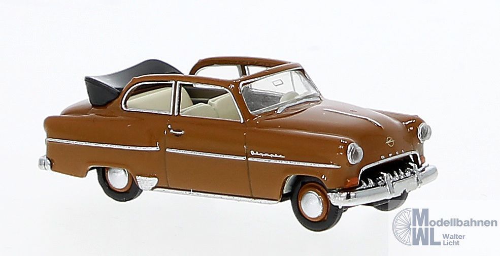 Brekina 20252 - Opel Olympia ´54 Cabriolimousine braun H0 1:87