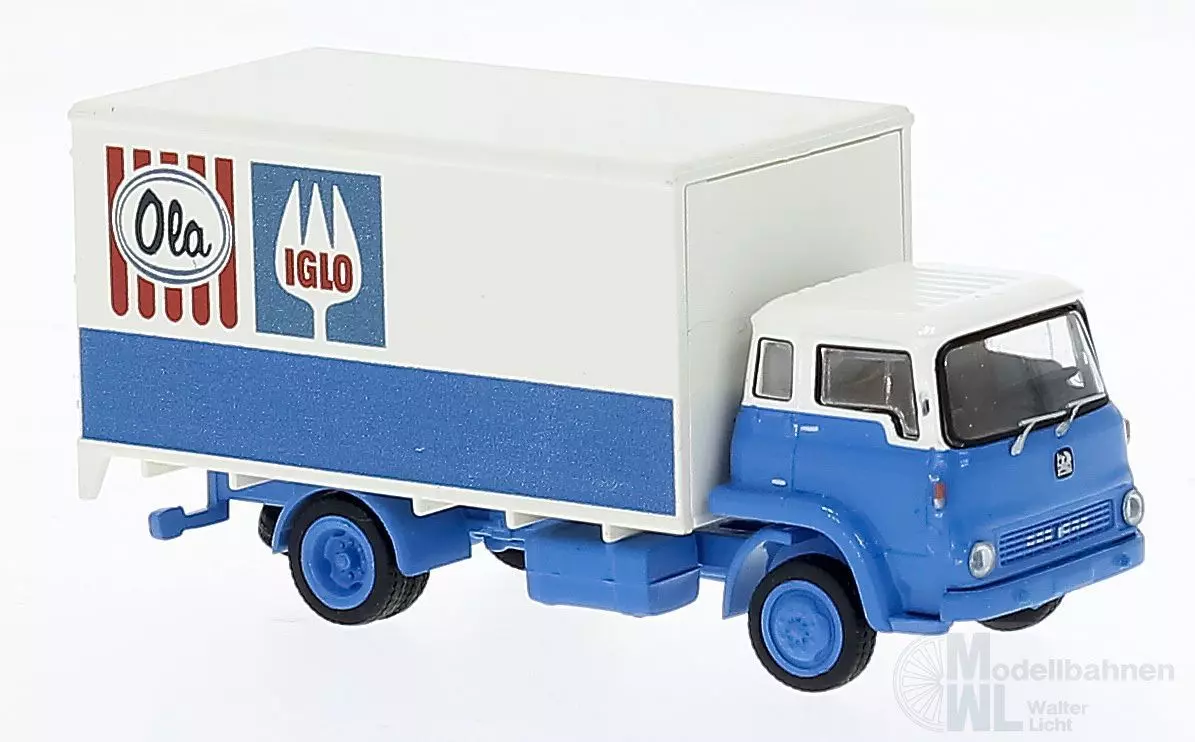 Brekina 35922 - Bedford TK-Koffer Iglo/Ola H0 1:87