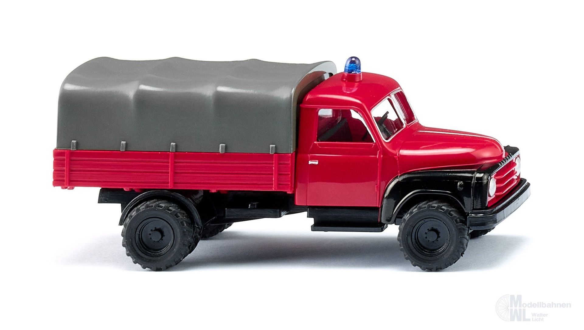 Wiking 034505 - Feuerwehr - Hanomag L28 Pritschen-LKW H0 1:87