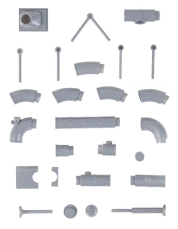 Faller 180331 - Rohrleitungs-Set H0 1:87