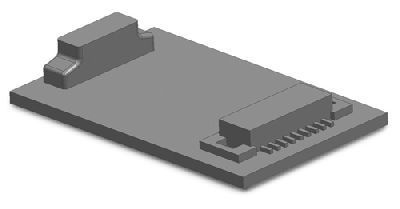 Liliput 968003 - Brückenstecker 18-polig Next18 mit LED-Entblitz-Schaltung H0