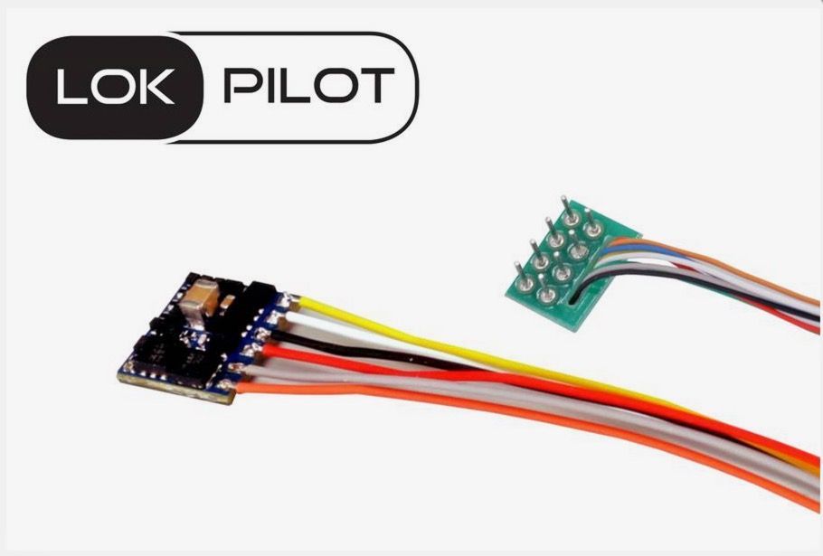 ESU 59820 - LokPilot 5 micro DCC 8-pin NEM652 Spurweite N/TT