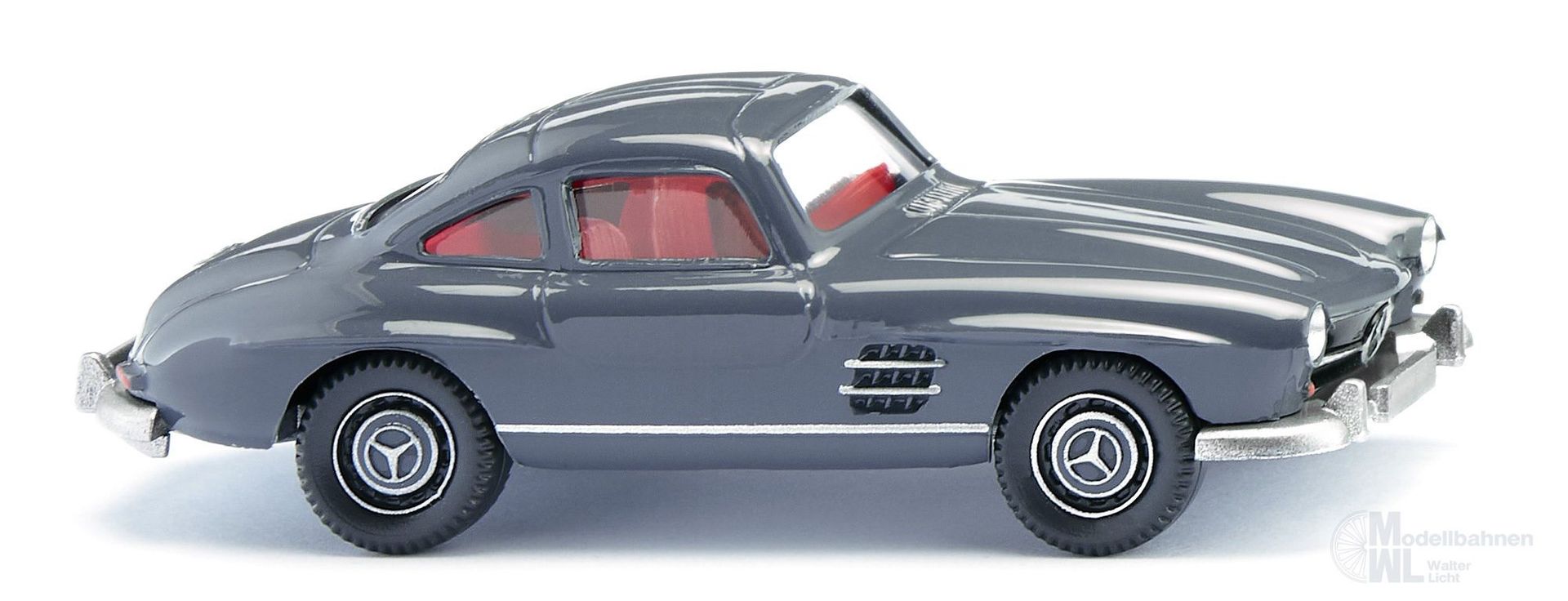 Wiking 023002 - Mercedes-Benz 300 SL Coupé - eisengrau H0 1:87