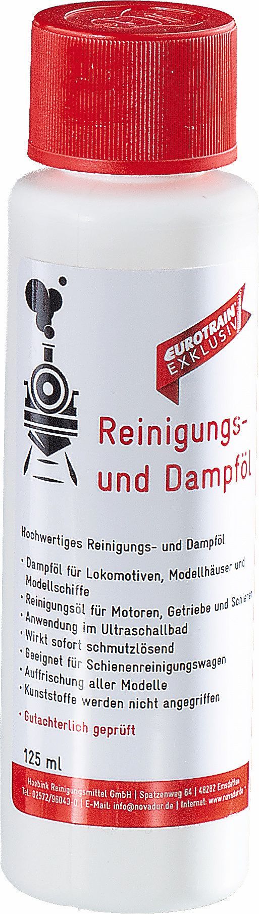 idee + spiel 830-10250 - Reinigungs- und Dampföl 125 ml