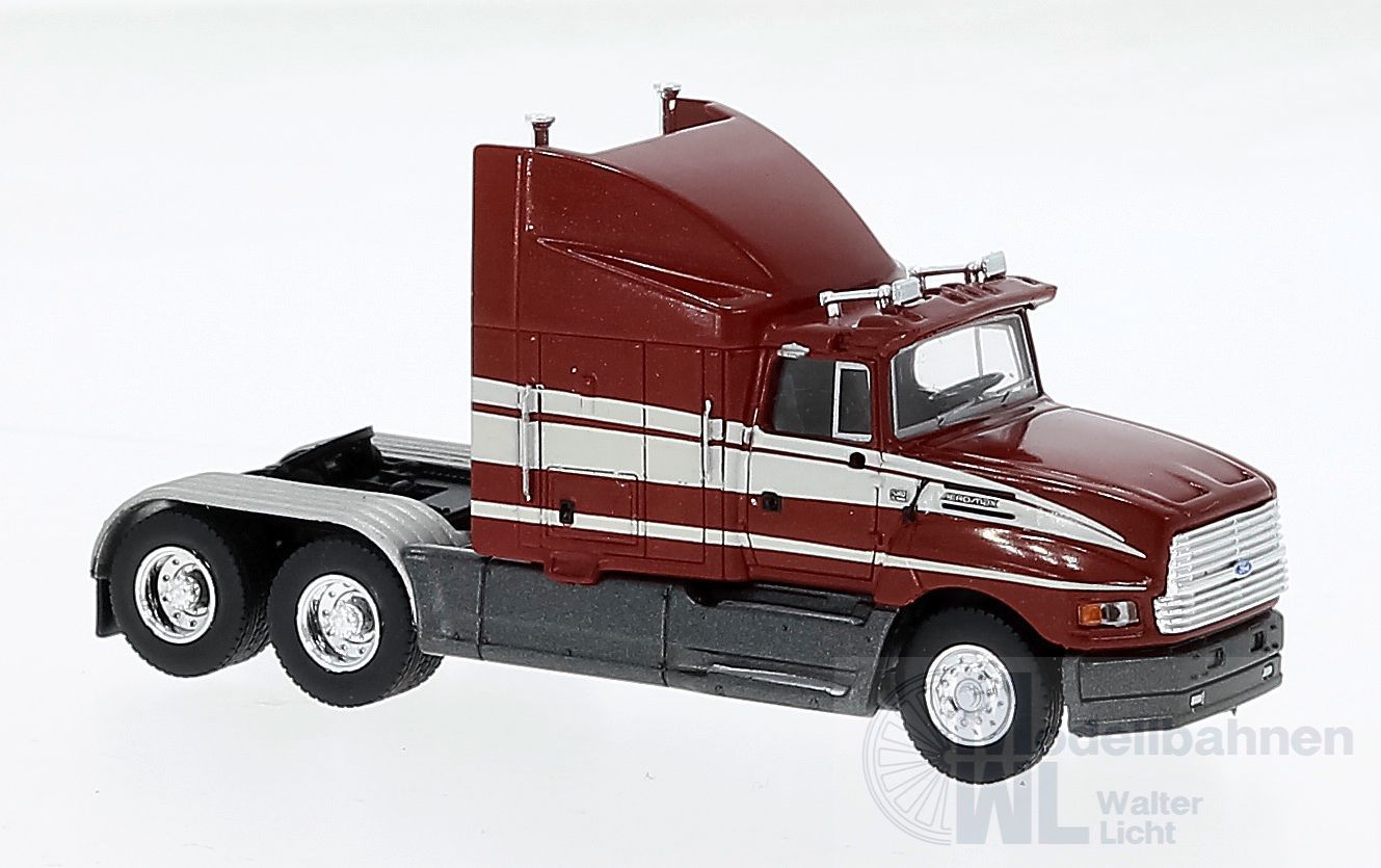 Brekina 85900 - Ford Aeromax rubinrot/weiß H0 1:87