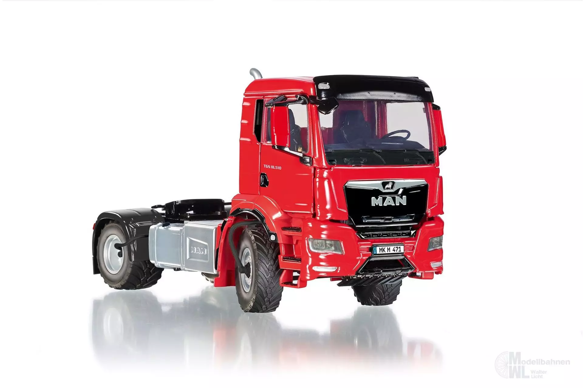 Wiking 077653 - MAN TGS 18.510 4x4 rot BL 1:32