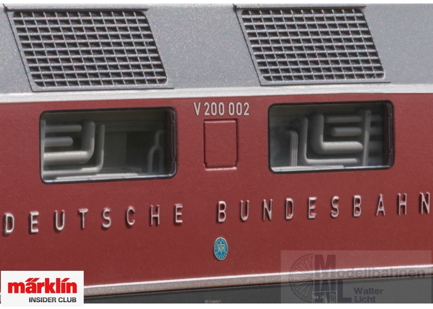 Märklin 38200 - INSIDER Diesellok V 200 002 DB Ep.III H0/WS Sound
