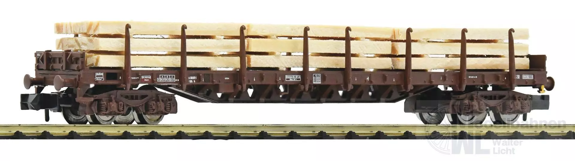 Fleischmann 6660049 - Rungenwagen SBB Ep.V/VI mit Holzladung N 1:160