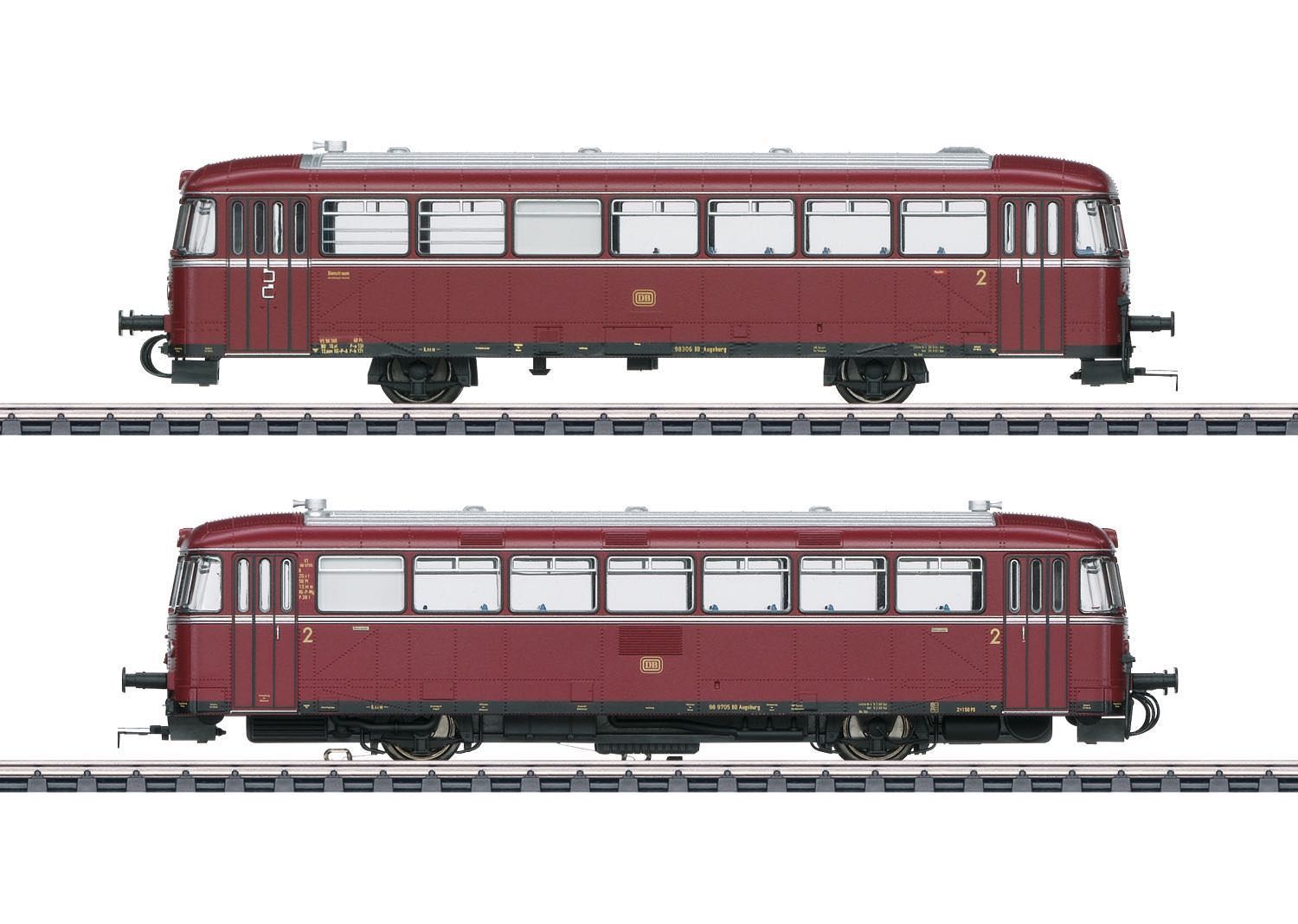 Märklin 39978 - Schienenbus VT98+VS98 DB Ep.III 2.tlg. H0/WS Sound