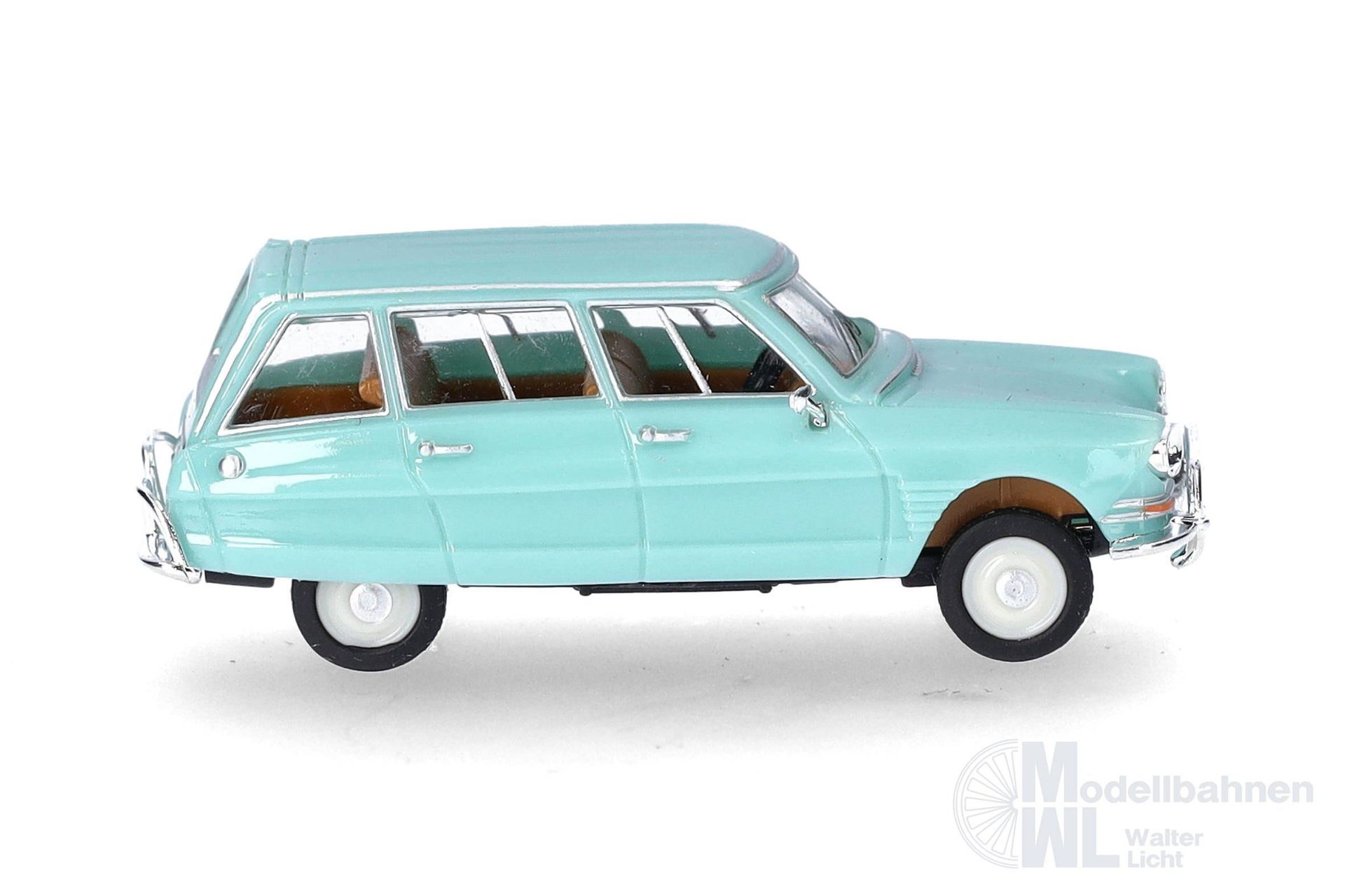 Herpa 027328-004 - Citroen AMI 6 Break pastelltürkis H0 1:87