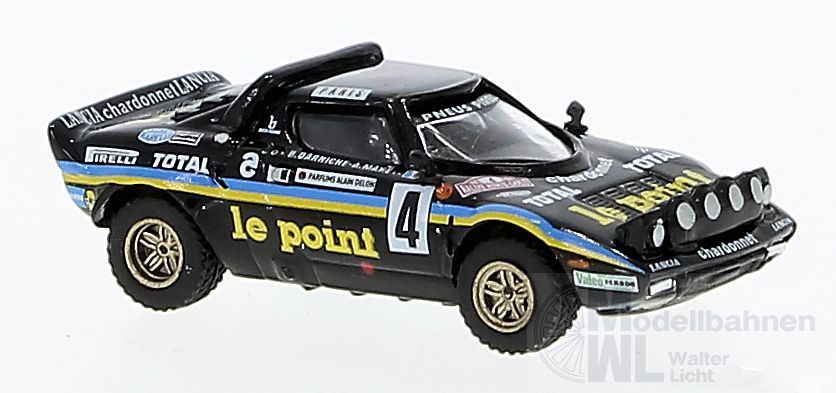 Brekina 29660 - Lancia Stratos HF 4 von Darniche bei der Monte ´81 H0 1:87