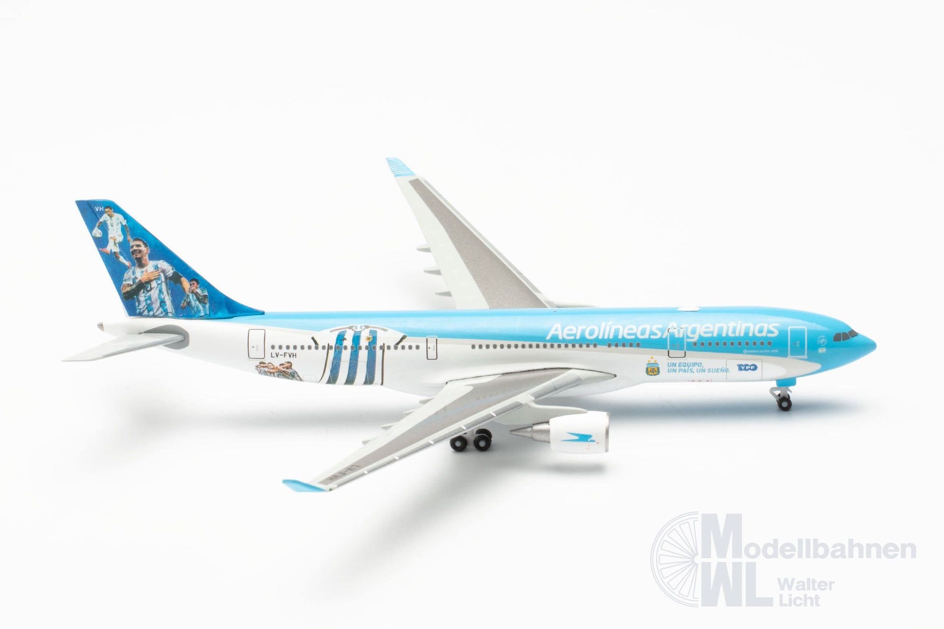 Herpa 537247 - Airbus A330 Aerolines Argentinas Seleccion 1:500