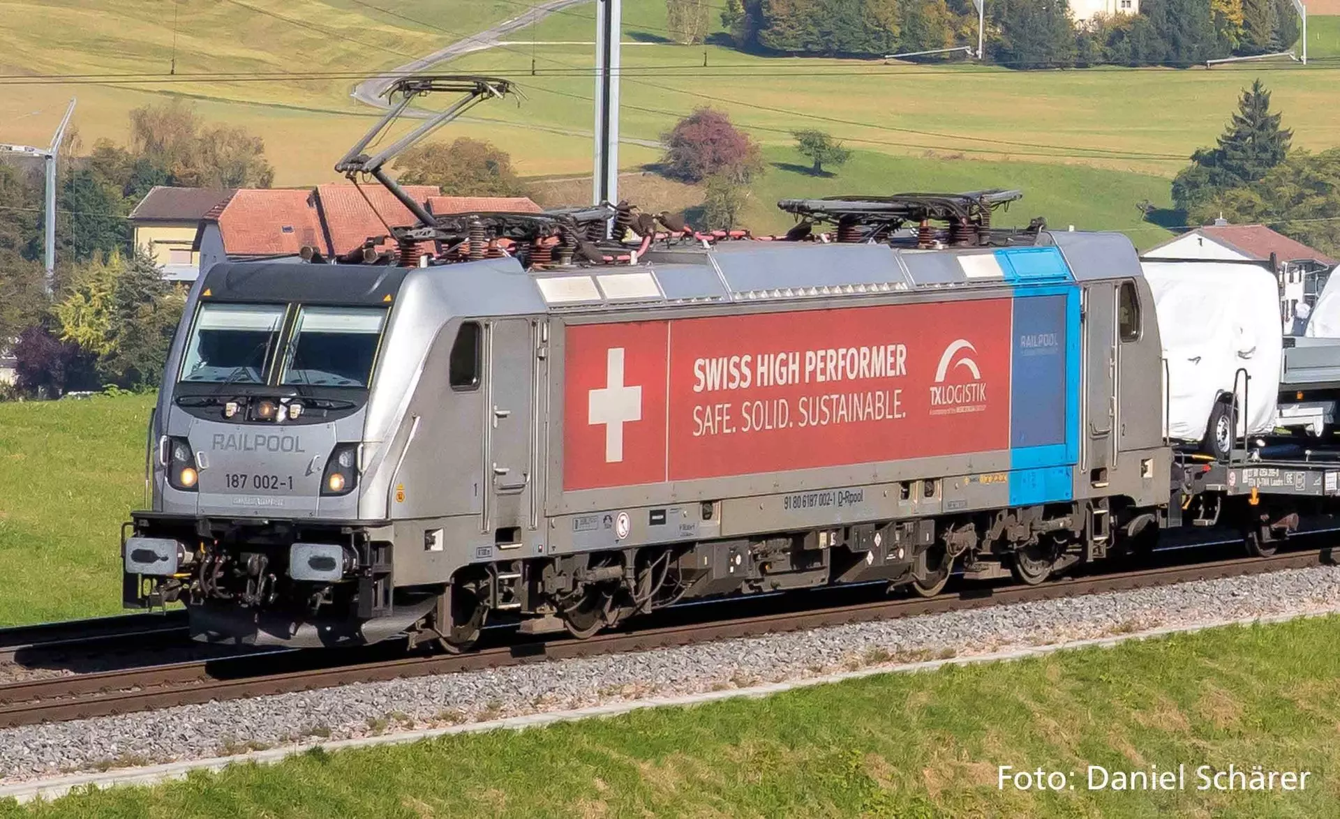 Piko 51985 - E-Lok BR 187 002 TX Logistik Railpool Ep.VI H0/WS Sound