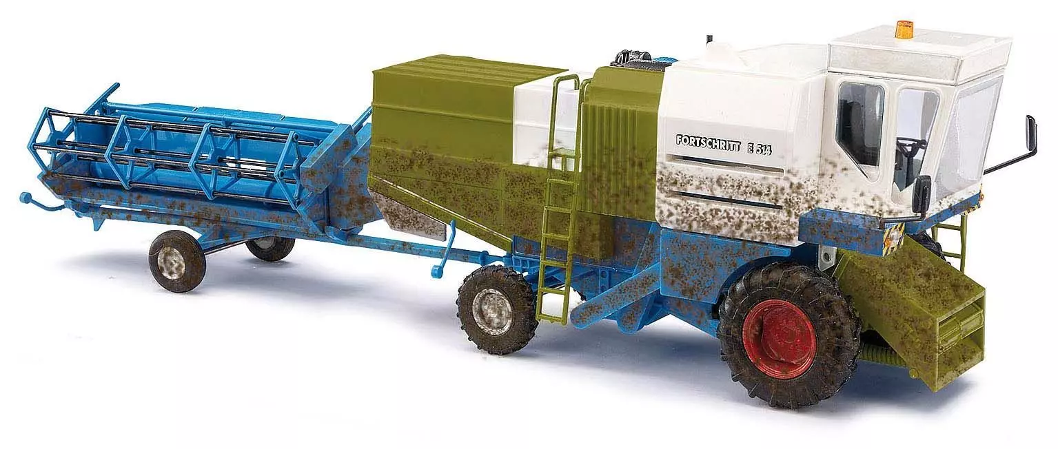 Busch 40179 - Mähdrescher Harlekin gebraucht H0 1:87