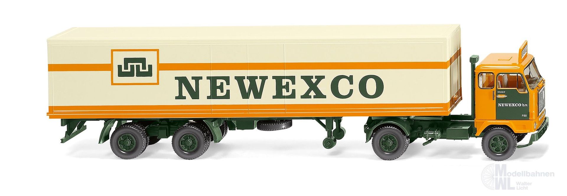 Wiking 054202 - Koffersattelzug Volvo F88 Newexco H0 1:87