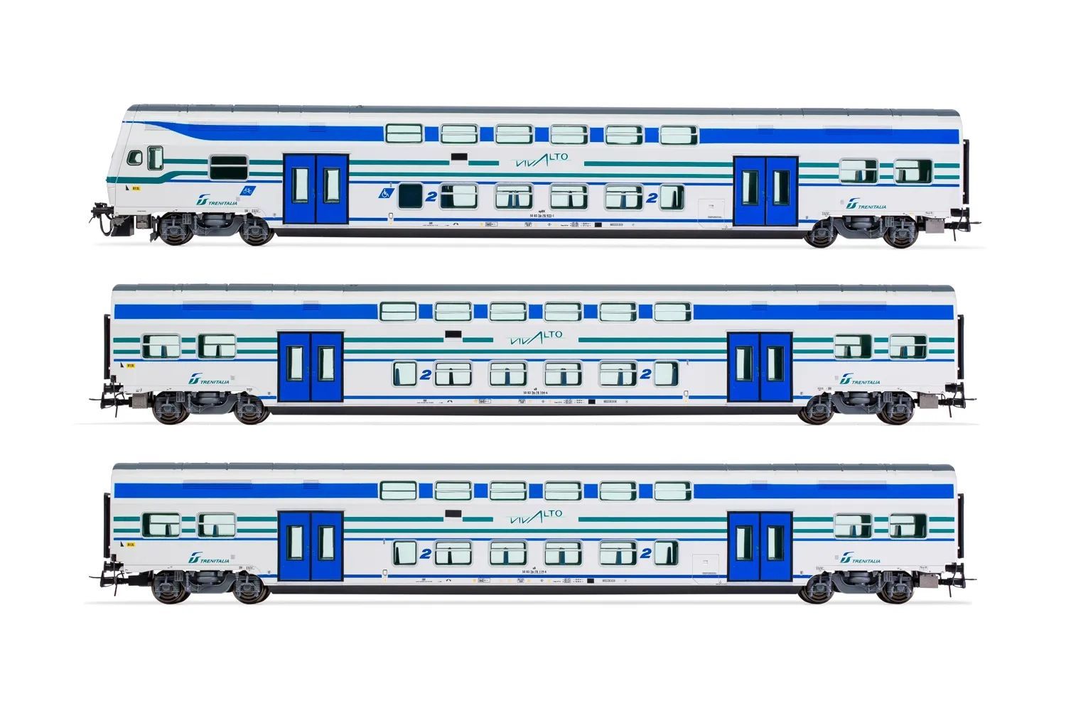 Lima 5050 - Personenwagen Set FS Ep.VI 3.tlg. Trenitalia H0/GL HOBBY