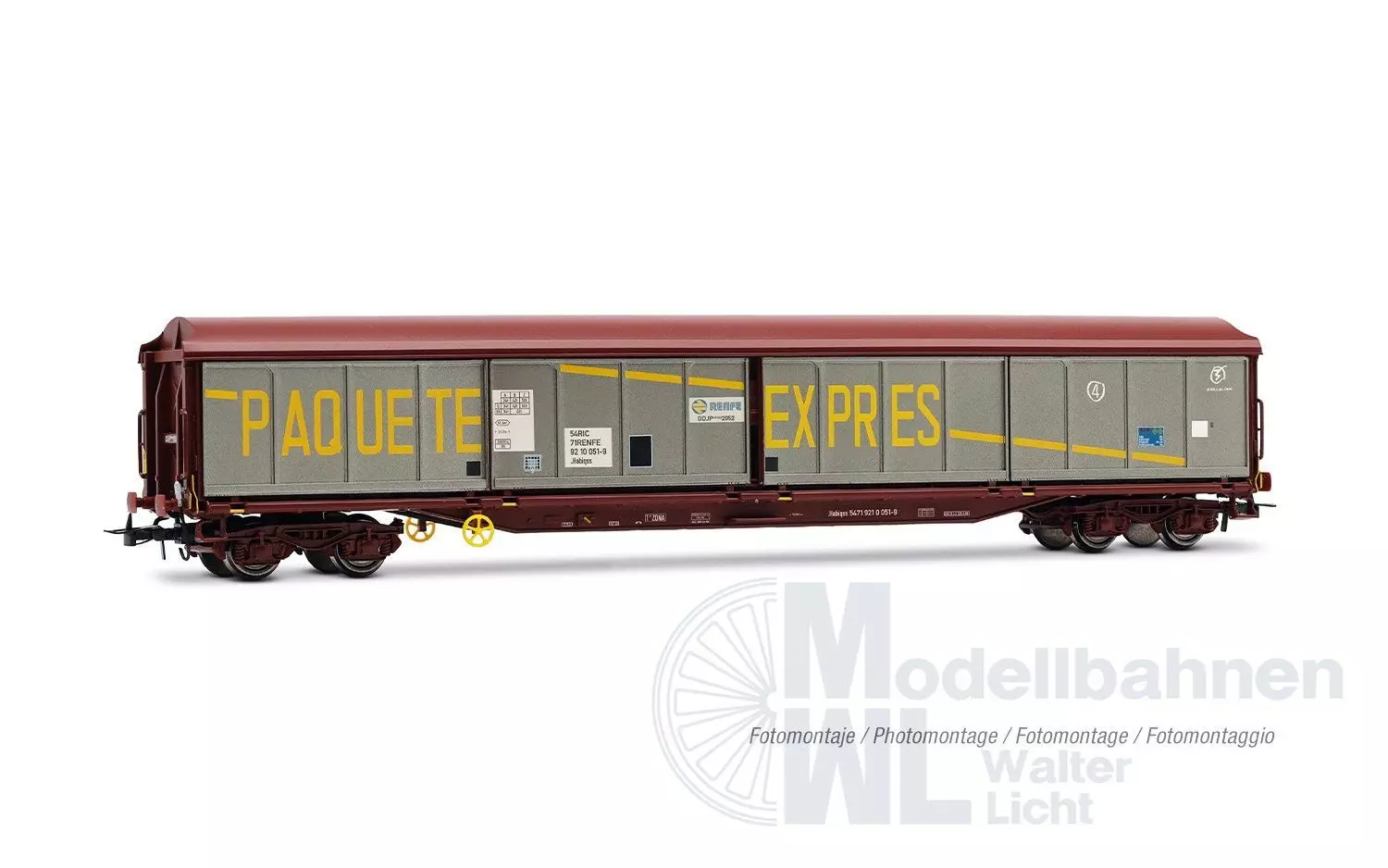 Electrotren 6084 - Schiebewandwagen RENFE Ep.IV Paquete Express H0/GL