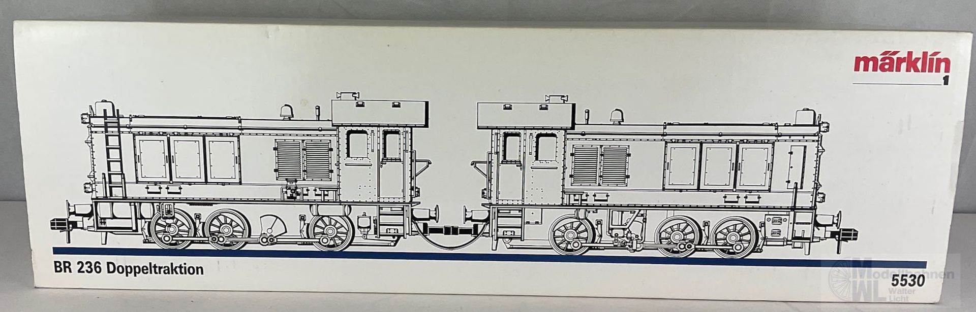 GEBRAUCHTWARE 5530 - MÄRKLIN - Diesellok BR 236 113-7 und 236 124-4 DB Ep.IV  Spur 1 