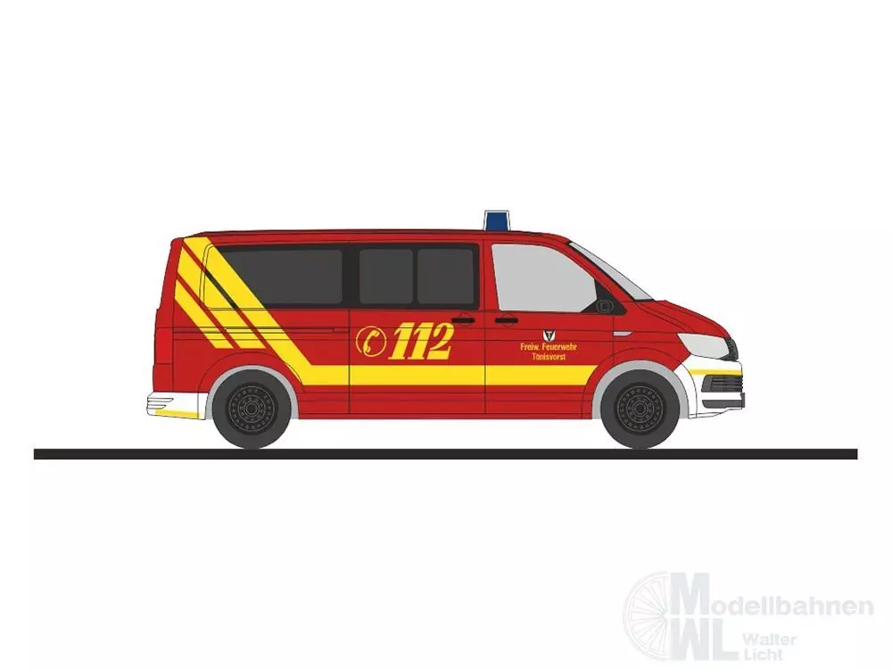 Rietze 53798 - Volkswagen T6 FW Tönisvorst H0 1:87