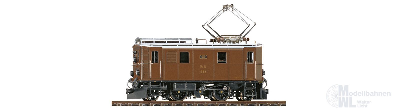 Bemo 1256131 - E-Lok Ge 2/4 RhB 221 Stangenellok H0m